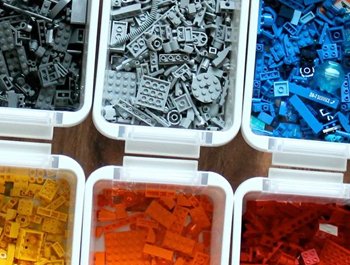 De evolutie van het sorteren van LEGO