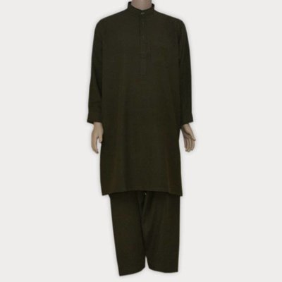 Salwar Kameez Herren - Dunkelbraun