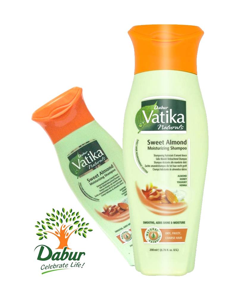 Dabur Vatika Naturals Shampoo Sweet Almond for moisture OrientalStyle