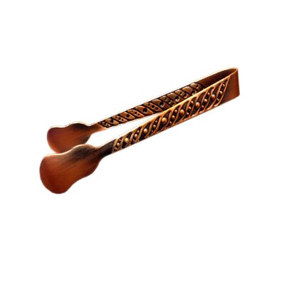 Incense tongs for incense burning in copper with ornaments
