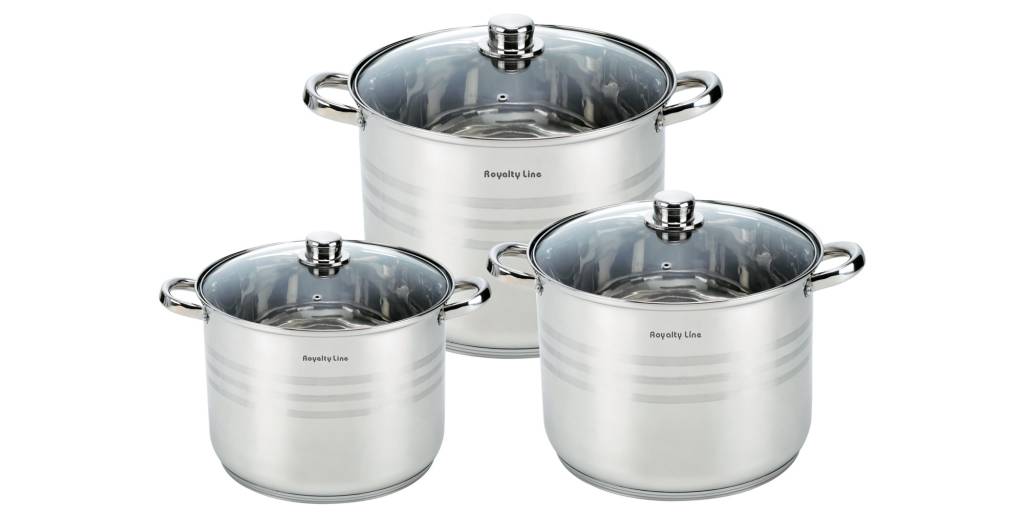 Stainless steel cookware induction cooking xp, stainless steel or