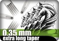 KWADRON 0,35mm long taper