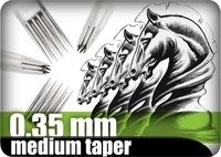0,35mm medium taper