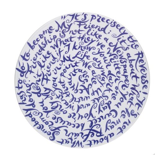 Royal Delft diskus board "Freundschaft" Royal Delft diskus board "Freundschaft"