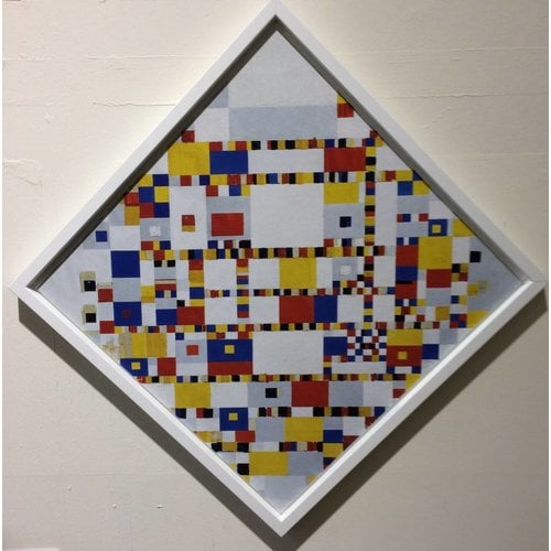 Mondriaan Giclee - Victory Boogie Woogie Mondriaan Giclee - Victory Boogie Woogie