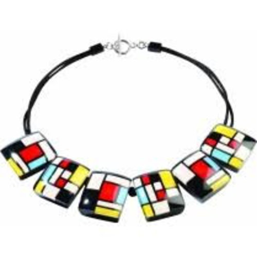 Mondriaan Hommage Kette Mondriaan Hommage Kette