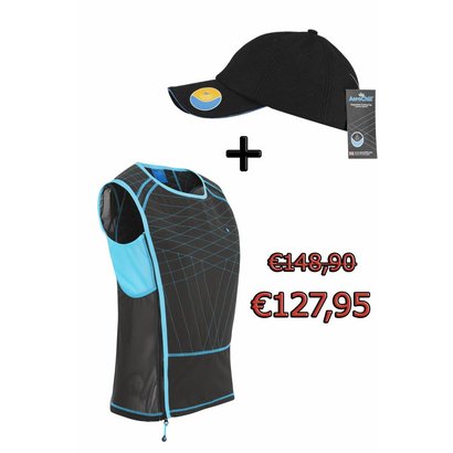 Aerochill Fitness cooling vest Female+ Aerochill coolingcap