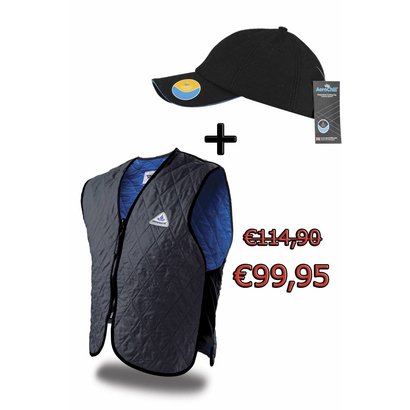 Hyperkewl Hyperkewl verdampings koelvest +Aerochill coolingcap