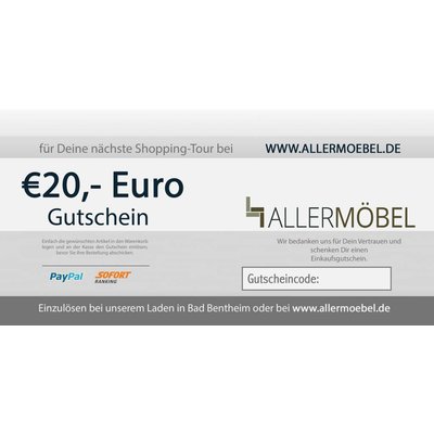 Allermöbel Gutscheine