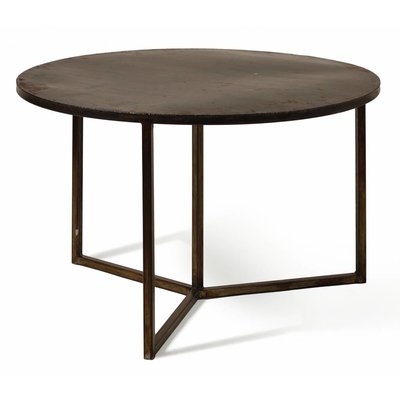 Industrial Tisch Iron Rund