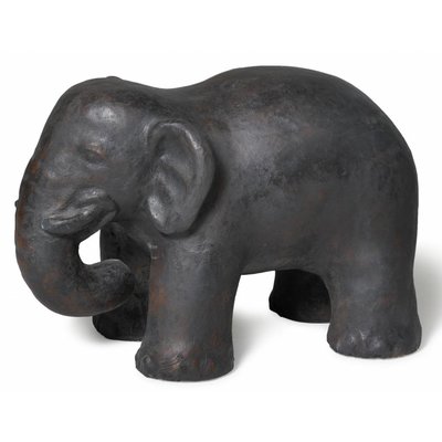 Skulptur Elefant Indien Eisen