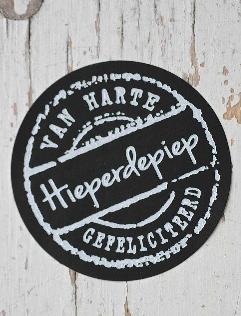 Zwart label123