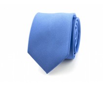 Zijden das - Middenblauw Zijden das - Middenblauw