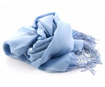 Pashmina sjaal - Lichtblauw Pashmina sjaal - Lichtblauw