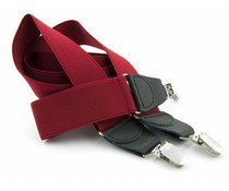 Bretels elastiek 35mm Rood Bretels elastiek 35mm Rood