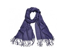 Pashmina sjaal - Donkerblauw Pashmina sjaal - Donkerblauw