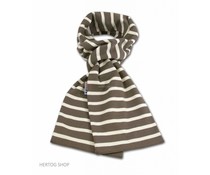Bretonse streepsjaal Taupe-ecru Bretonse streepsjaal Taupe-ecru