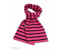 Bretonse streepsjaal Fuchsia-marineblauw Bretonse streepsjaal Fuchsia-marineblauw
