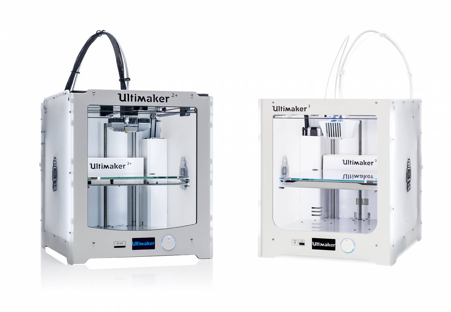 Ultimaker 3 en 2+, wat is het verschil?