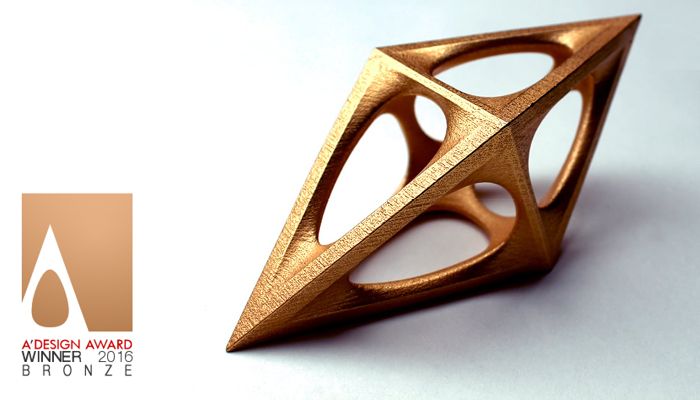 BRONZE TITEL beim A'Design Award 15/16