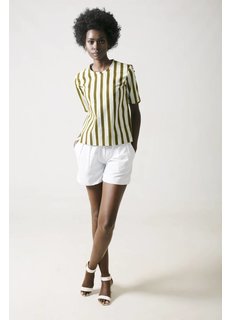Afriek Golden Stripes Top
