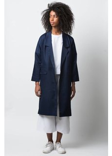 Afriek Navy Long Coat