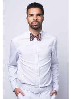 Afriek Saffron Beige Bow Tie