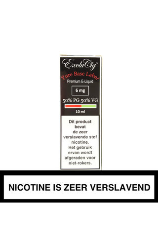 ExcluCig Base 50%PG / 50%VG ExcluCig Base 50%PG / 50%VG