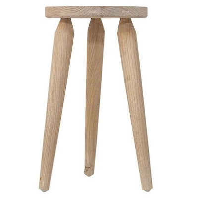 Hocker aus Mangoholz 30x30x45cm, "stool rustic"