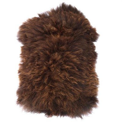 Schaffel braun 100x90cm, "brown sheepskin"