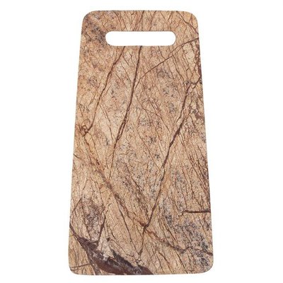 Schneidebrett Marmor 31x18cm, "forest marble board"