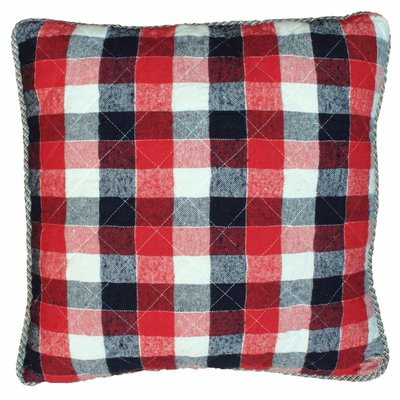 Cushion checkered cotton 50x50 cm "checkered cushion"