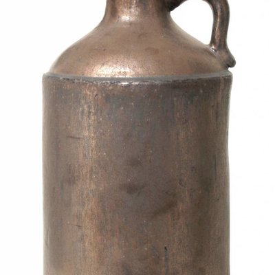 Bog stoneware jar 28x28x47cm
