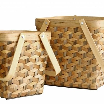 Baskets set of 2 "geo baskets set of 2"