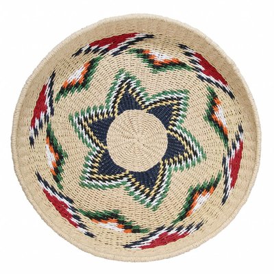 Schale von Recycling papier "native woven basket" 52cm