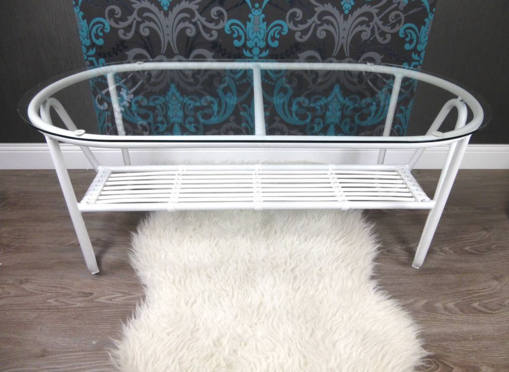 Couchtisch weis oval – sehremini
