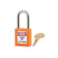 Zenex safety padlock orange 410ORJ - 410KAORJ