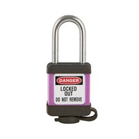 Zenex Sicherheits-vorhängeschloss lila 410PRP - 410KAPRP