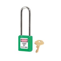 Zenex safety padlock green 410LTGRN