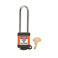 Zenex safety padlock orange 410LTORJ