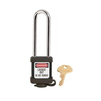 Zenex safety padlock black 410LTBLK