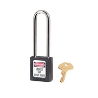 Zenex safety padlock black 410LTBLK