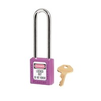 Zenex safety padlock purple 410LTPRP