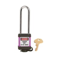 Zenex safety padlock purple 410LTPRP