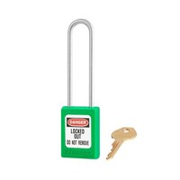 Zenex safety padlock green S31LTGRN