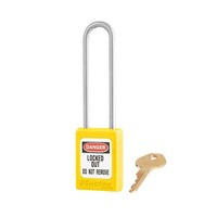 Zenex safety padlock yellow S31LTYLW
