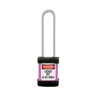 Zenex safety padlock purple S31LTPRP