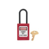 Zenex safety padlock red S32RED - S32KARED