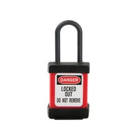 Zenex safety padlock red S32RED - S32KARED