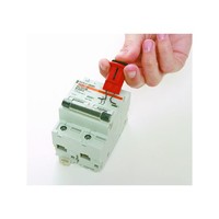 Miniatuurvergrendeling voor stroomonderbrekers (Pin-Out Wide) 090850-090851